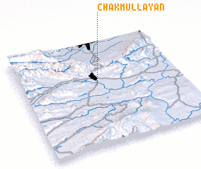 3d view of Chak Mullāyān