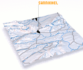 3d view of Sanni Khel