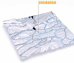 3d view of Gudi Bānda