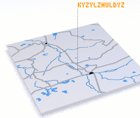 3d view of Kyzylzhuldyz