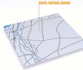 3d view of Dholiānwāla Khu