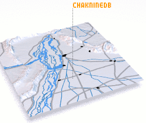 3d view of Chak Nine DB