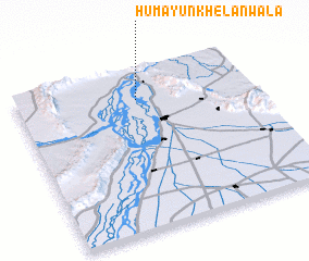 3d view of Humāyūn Khelanwāla