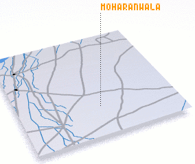 3d view of Mohārānwāla