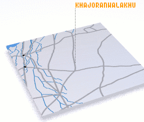 3d view of Khājorānwāla Khu