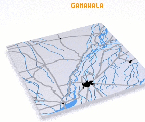 3d view of Gamawāla