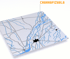 3d view of Chāh Hāfizwāla