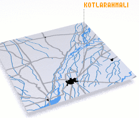 3d view of Kotla Rahm Ali