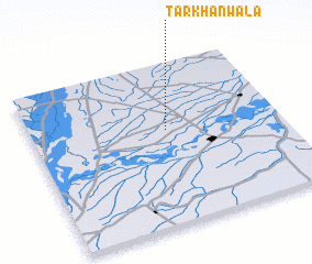 3d view of Tarkhānwāla