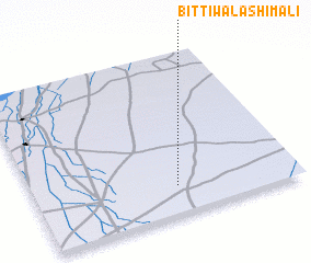 3d view of Bittiwāla Shimāli
