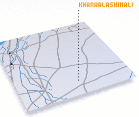 3d view of Khānwāla Shimāli