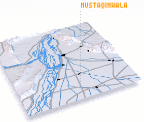 3d view of Mustaqīmwāla