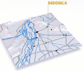 3d view of Dādewāla