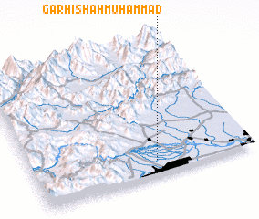 3d view of Garhi Shāh Muhammad