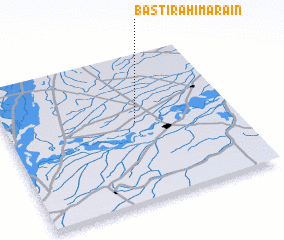 3d view of Basti Rahīm Araīn