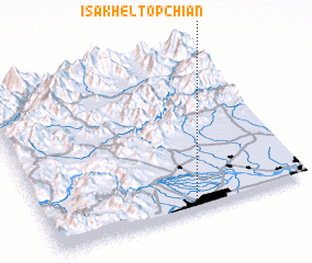 3d view of Īsa Khel Topchiān