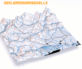 3d view of Ghulām Muhammad Kalle