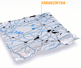 3d view of Karadzhiyda