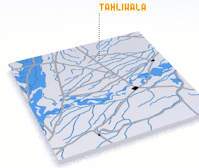 3d view of Tahlīwāla