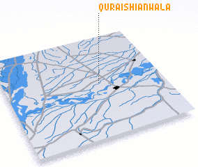 3d view of Quraishiānwāla