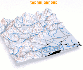 3d view of Sarbulandpur
