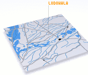 3d view of Ludowāla