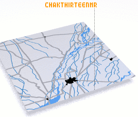 3d view of Chak Thirteen MR