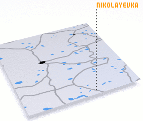 3d view of Nikolayevka