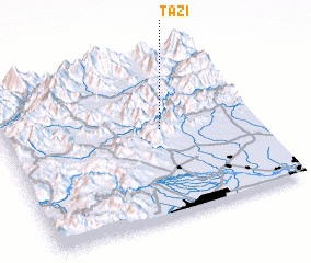 3d view of Tāzi