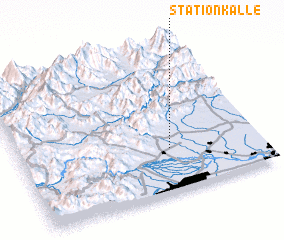 3d view of Station Kalle