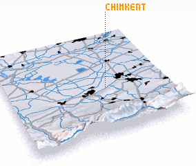 3d view of Chimkent