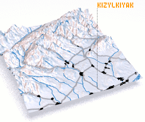 3d view of Kizyl-Kiyak