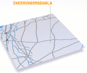 3d view of Sher Muhammadwāla