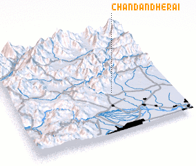 3d view of Chandan Dherai