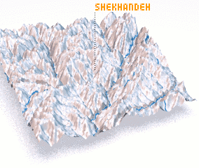 3d view of Shekhāndeh