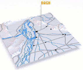 3d view of Bāgh