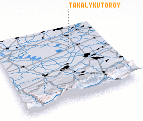 3d view of Takalyk Vtoroy