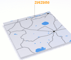 3d view of Zvezdino