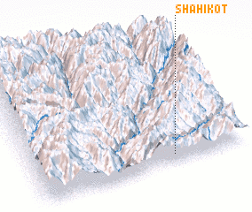 3d view of Shāhīkot