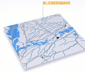 3d view of Ali Sher Wāhon