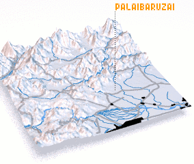 3d view of Palai Bāruzai