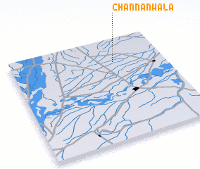 3d view of Channānwāla