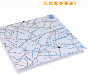 3d view of Surendranagar