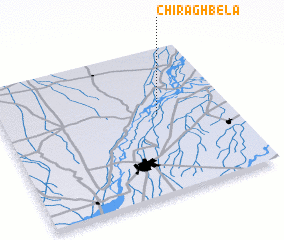 3d view of Chirāgh Bela