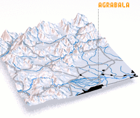 3d view of Āgra Bāla