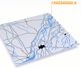 3d view of Chandanwāla