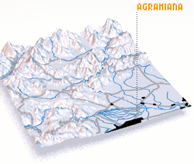 3d view of Āgra Miāna