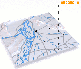 3d view of Kakrāwāla