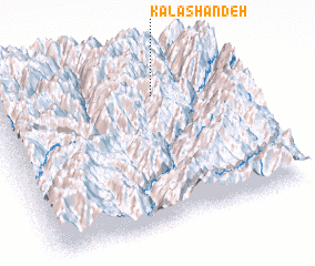 3d view of Kalashan Deh