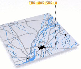 3d view of Chāh Wāriswāla